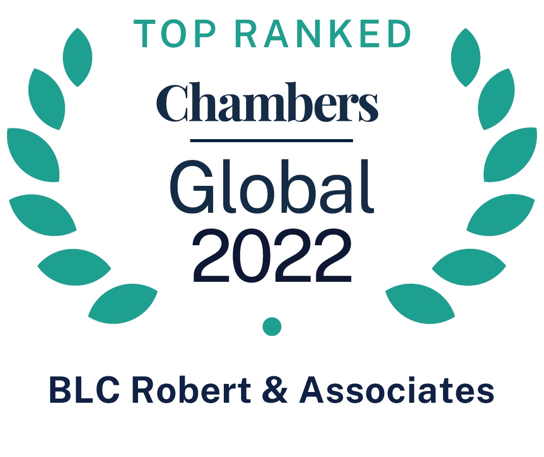 Chambers and Partners ranks BLC Robert as Band 1 Firm in its 2022