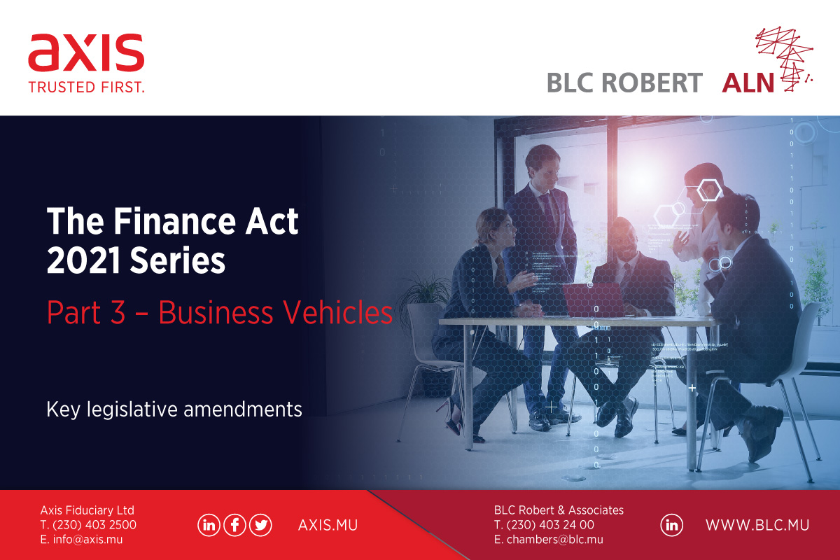 The Finance Act (2021) Series – Key Legislative Amendments On Business ...